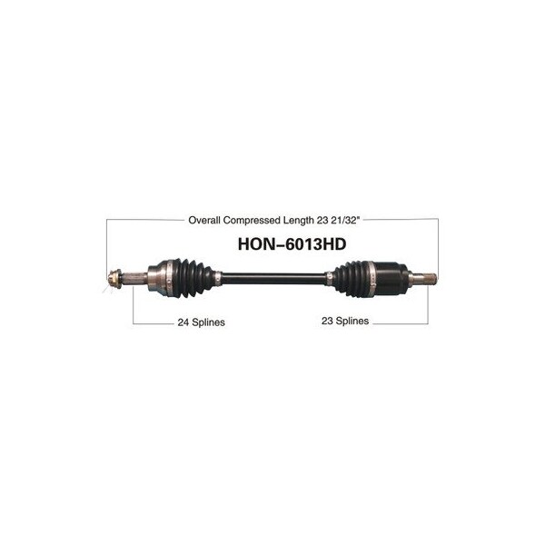 Wide Open Heavy Duty CV Axle for HONDA HD FRONT RIGHT SXS700M2/M4 PIONEER 700 HON-6013HD - main